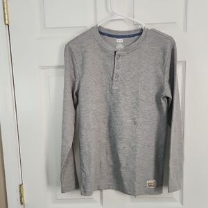 Levi's Gray Long Sleeve Tee Soft Cotton Blend